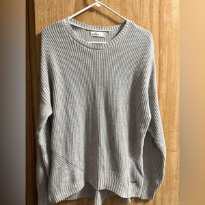Hollister Gray Knit Sweater